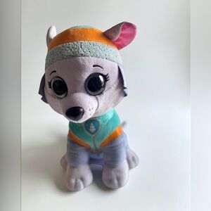 Large Paw Patrol Everest Plush TY Stuffed Animal 15 Inch Toy